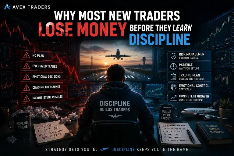 Trading discipline is more important than strategy for new forex traders - Avex Traders