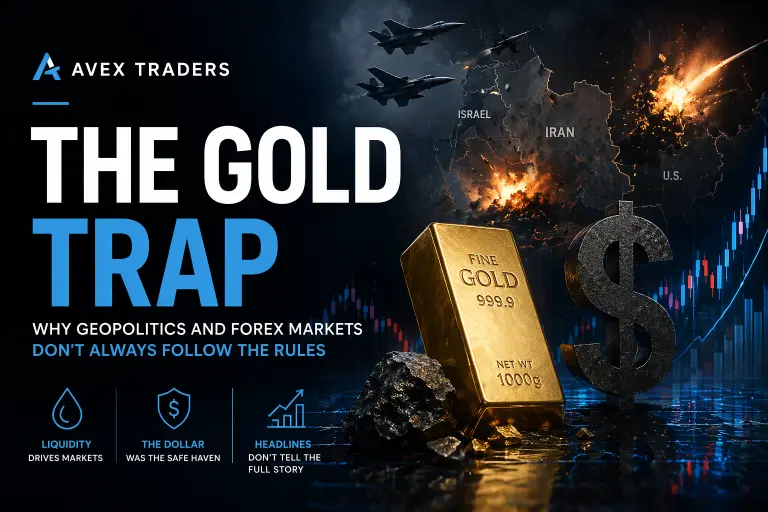 Gold price reaction during war showing liquidity driven market movements instead of safe haven behavior