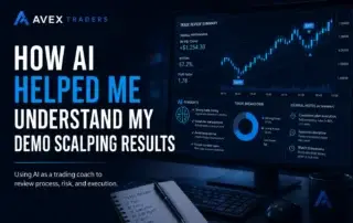AI trading review of demo scalping results and risk discipline