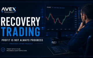 trader reviewing recovery trading results and daily loss discipline
